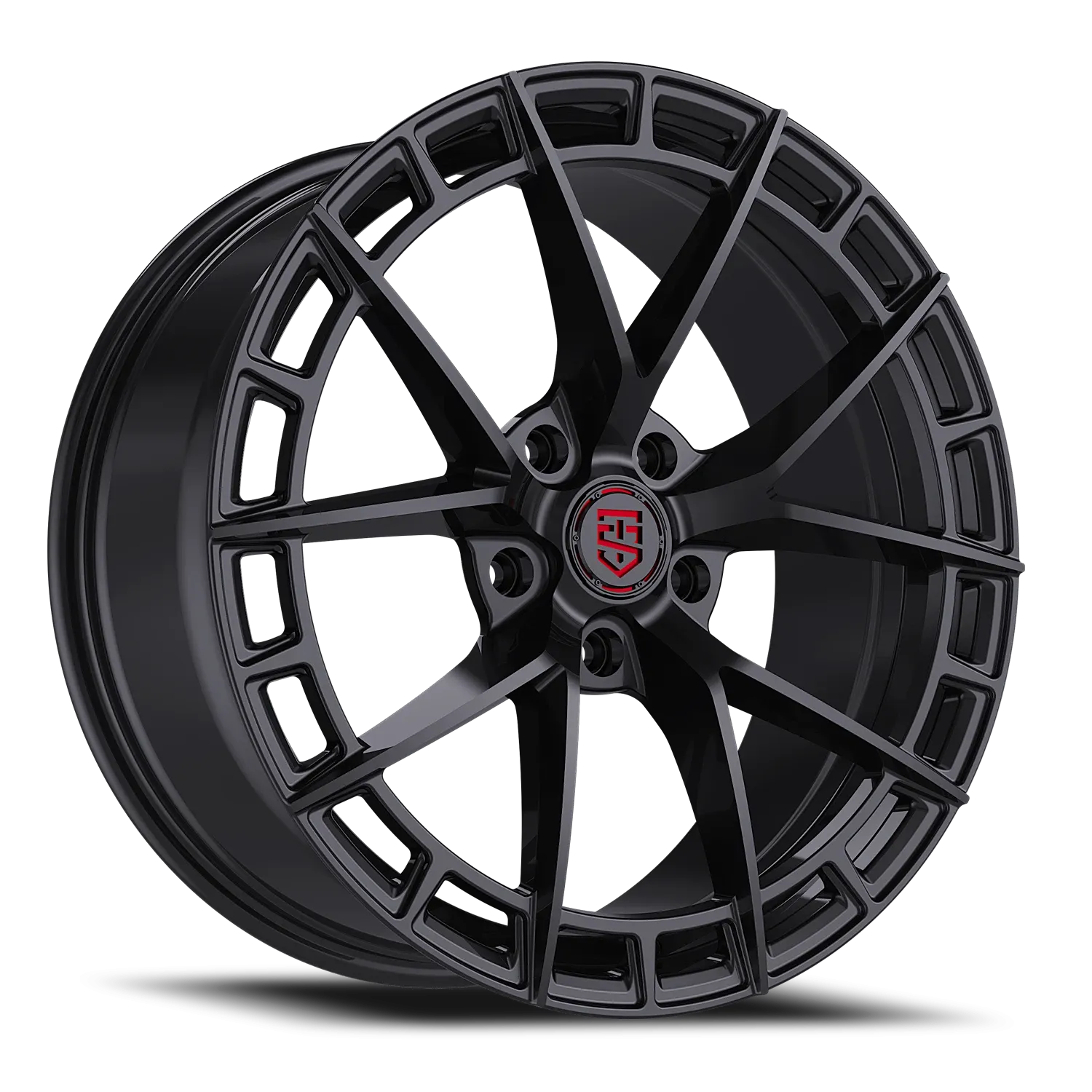 TIS MOTORSPORTS 504B 18X8 GLOSS BLACK